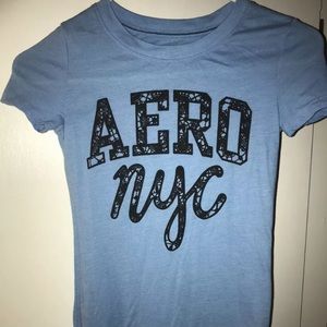 NWOT Aéropostale blue tee sz XS